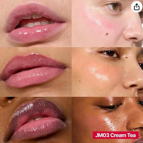 FWEE Lip & Cheek Glowy Jelly Pot Set 4g | Juicy Punch & Cream Tea | NEW MAKEUP - Picture 6 of 6